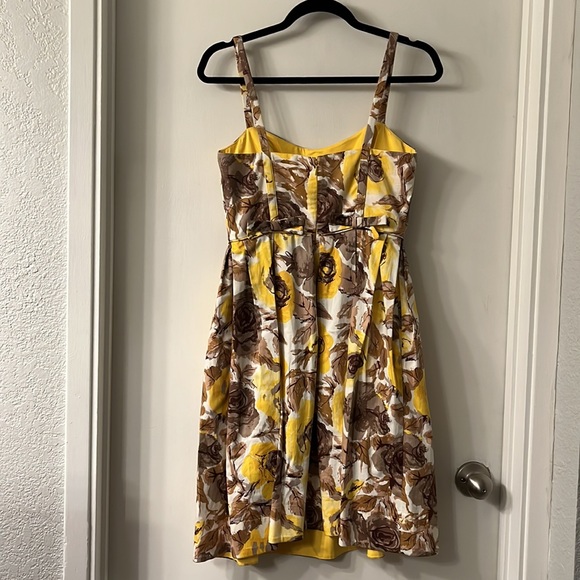 Maggy London Yellow Rose Dress - Picture 5 of 7